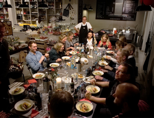 Company Christmas Live Cooking